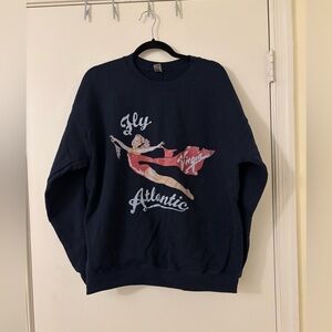 Vintage Style Virgin Atlantic Crewneck - Size L